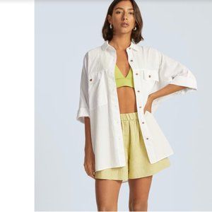 Everlane The Cotton Tourist Shirt White Size X-Large NWOT